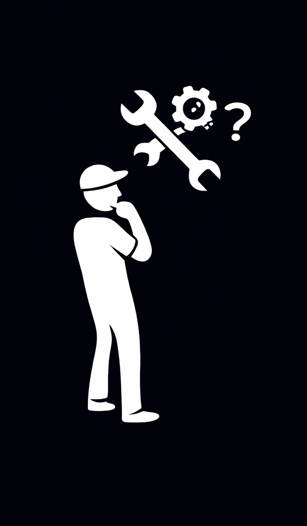 Golfeur cherchant une solution technique à son swing